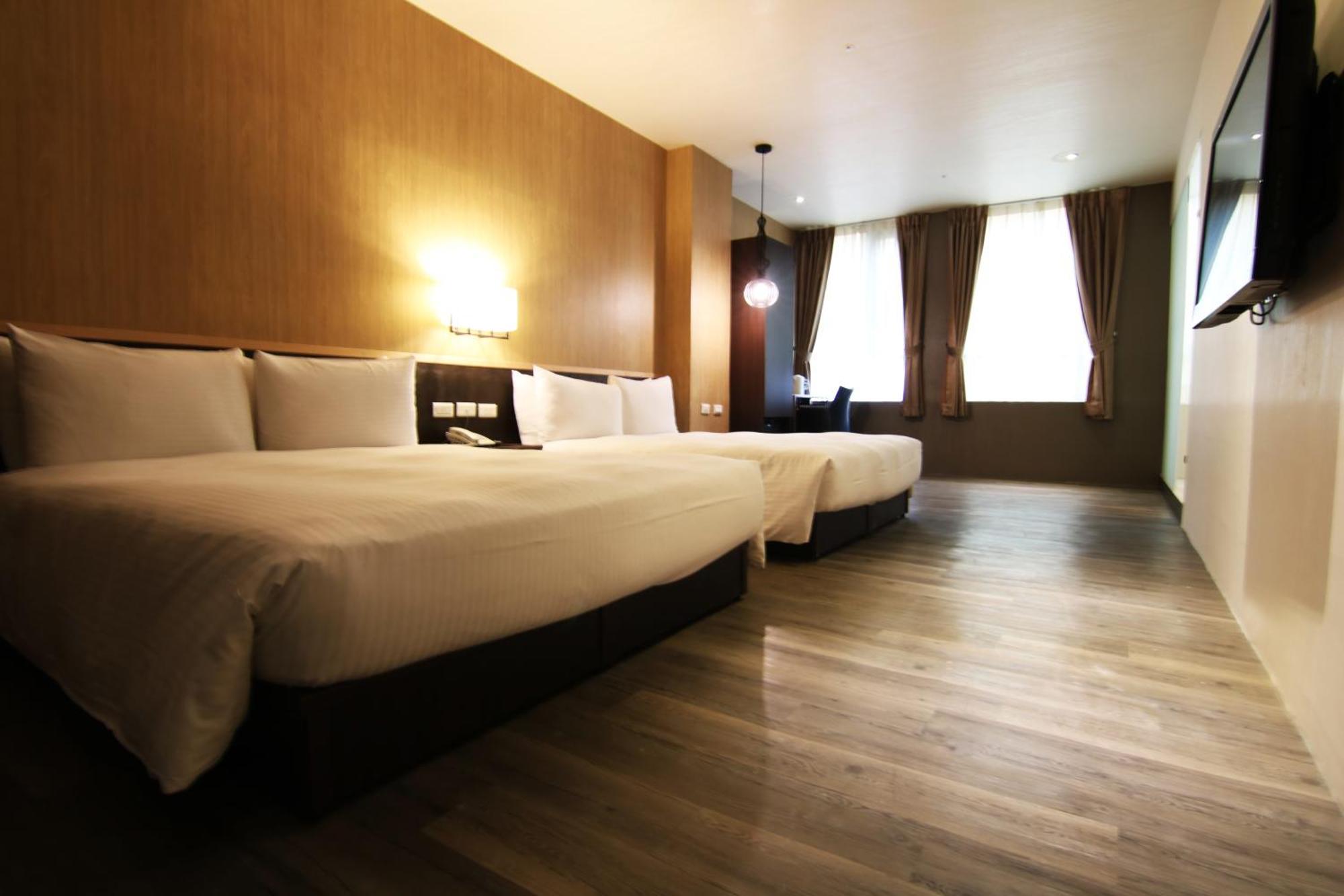 Liho Hotel Hankou Taipei Exteriör bild