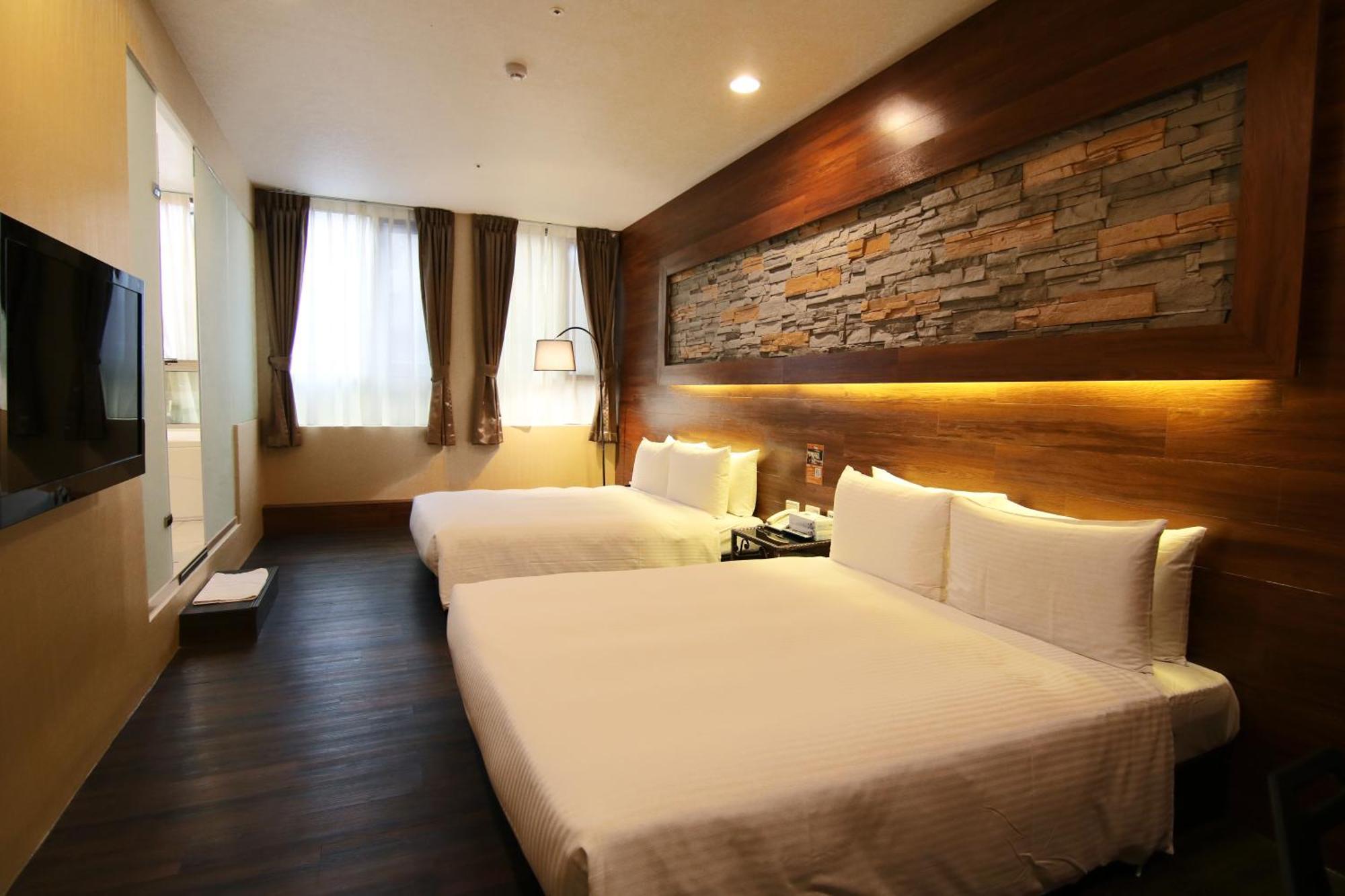Liho Hotel Hankou Taipei Exteriör bild