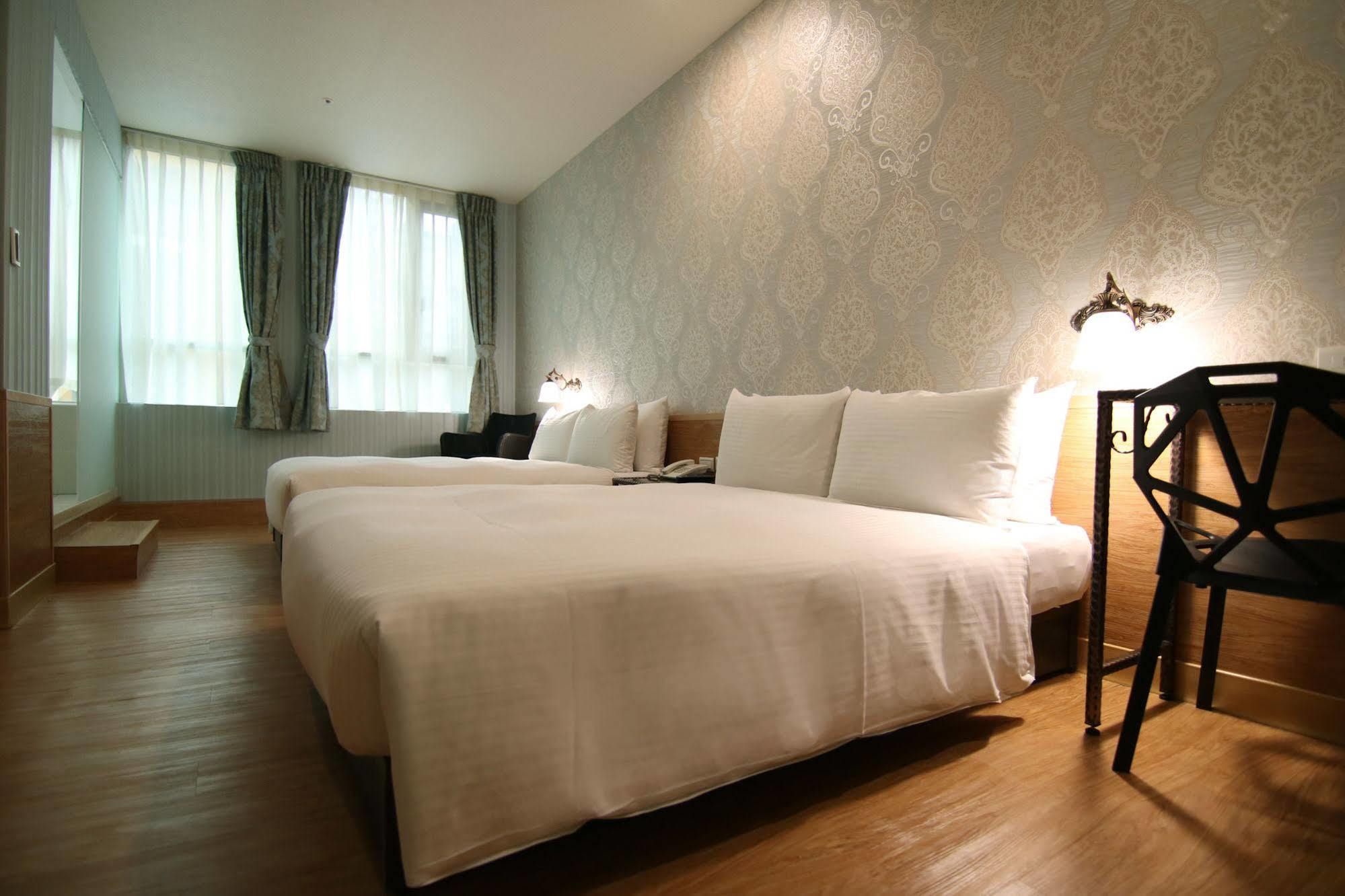 Liho Hotel Hankou Taipei Exteriör bild