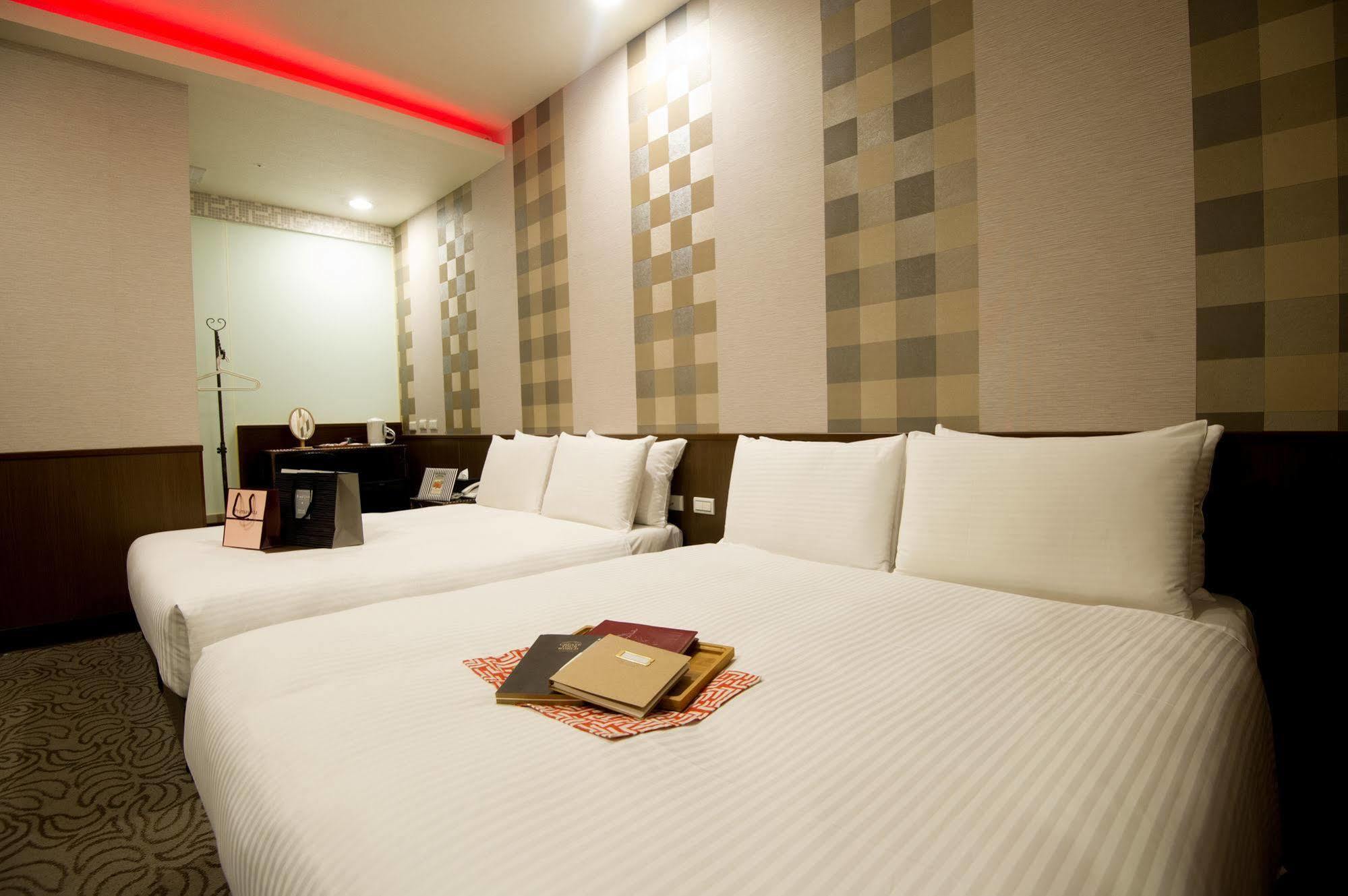 Liho Hotel Hankou Taipei Exteriör bild