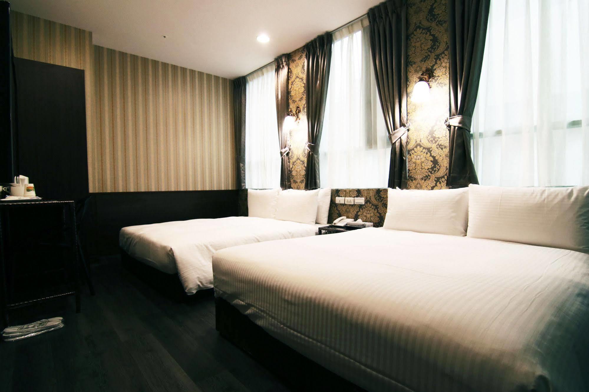 Liho Hotel Hankou Taipei Exteriör bild